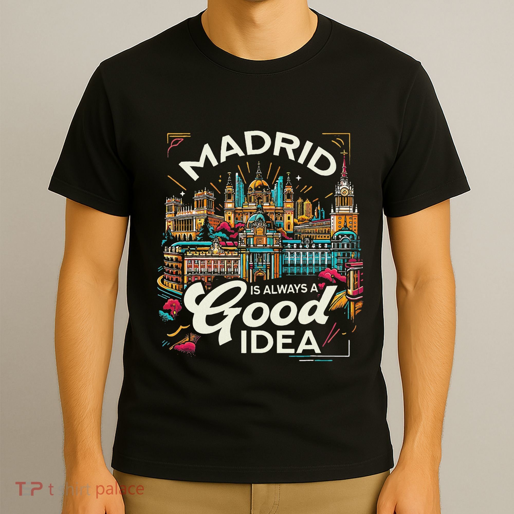 Madrid Spain Travel Vacation Europe I Love Madrid T-Shirt