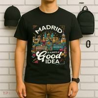 Madrid Spain Travel Vacation Europe I Love Madrid T-Shirt thumb 6