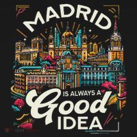 Madrid Spain Travel Vacation Europe I Love Madrid T-Shirt thumb 7
