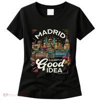 Madrid Spain Travel Vacation Europe I Love Madrid Women's T-Shirt thumb 0