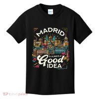 Madrid Spain Travel Vacation Europe I Love Madrid Kids T-Shirt thumb 0