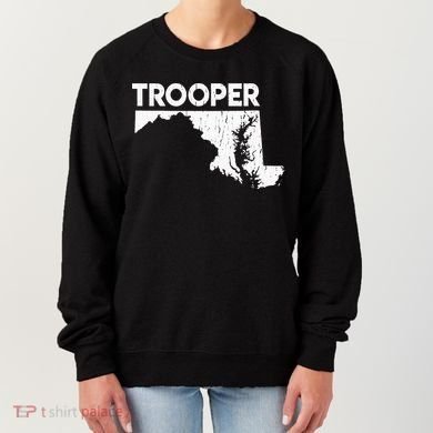 Maryland State Trooper State Police Women's Sweatshirt