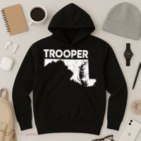 Maryland State Trooper State Police Hoodie thumb 3
