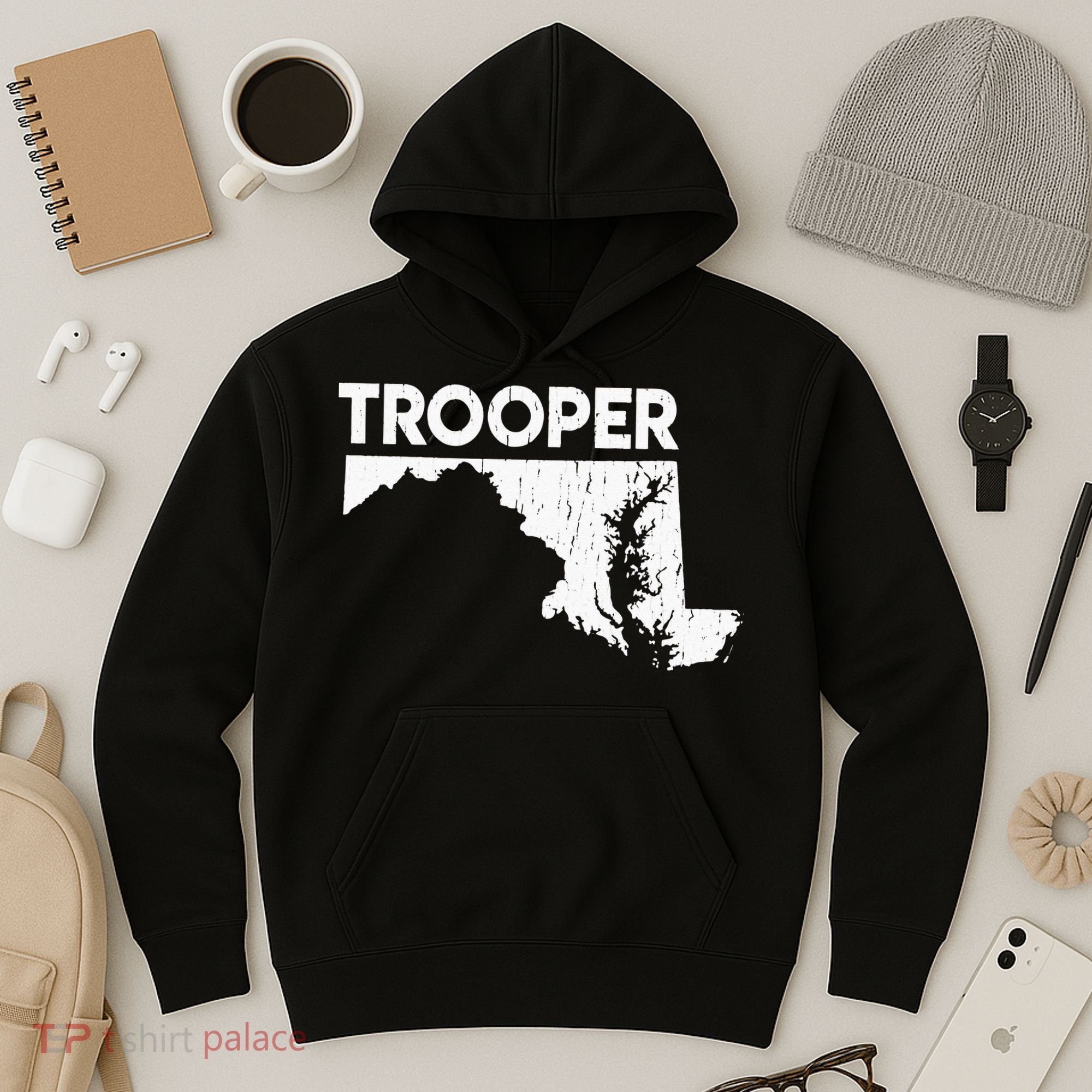 Maryland State Trooper State Police Hoodie