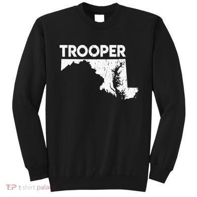 Maryland State Trooper State Police Sweatshirt