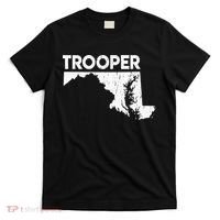 Maryland State Trooper State Police T-Shirt thumb 0