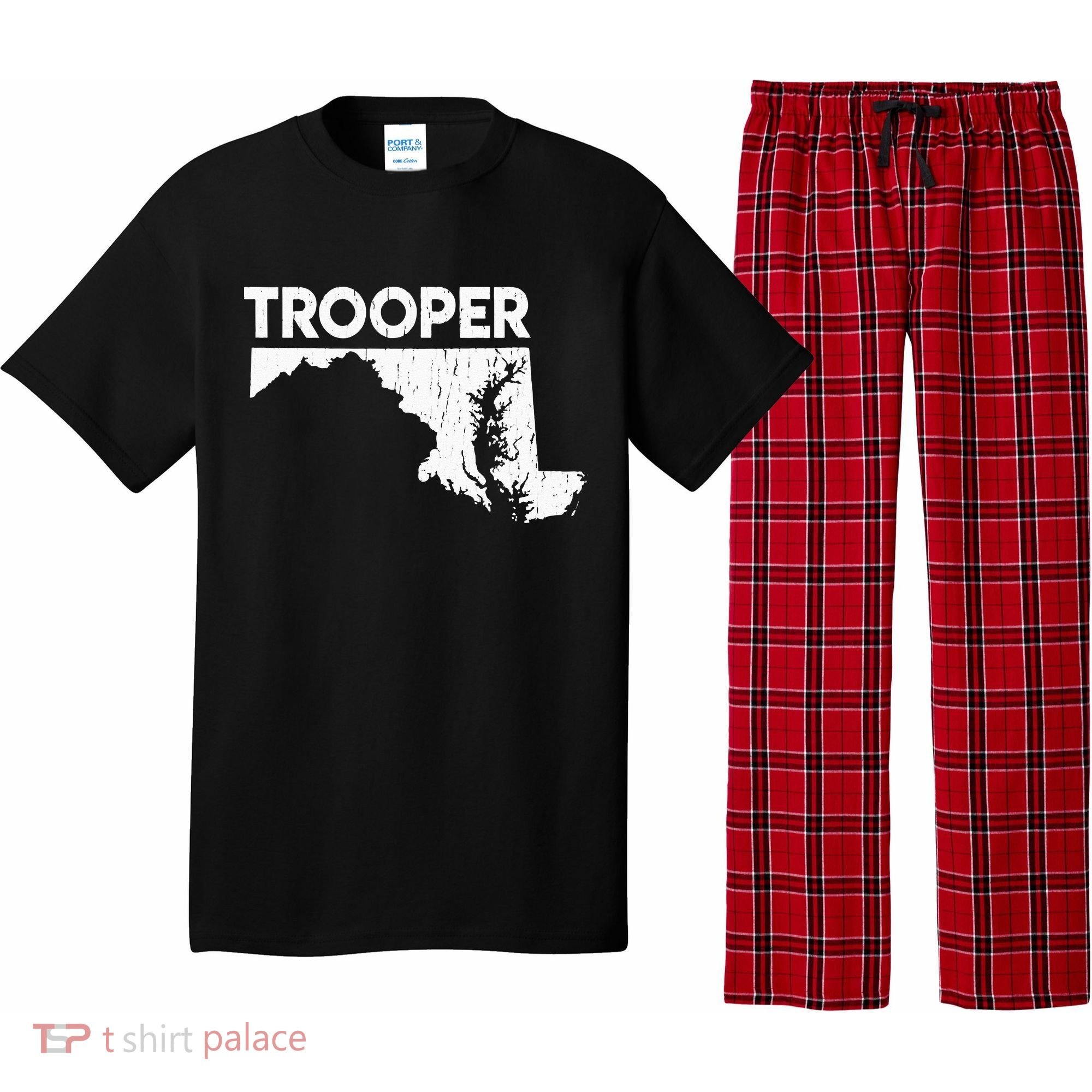 Maryland State Trooper State Police Pajama Set