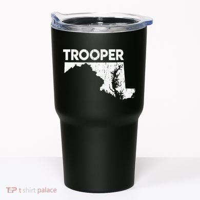 Maryland State Trooper State Police Tumbler