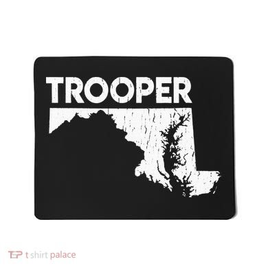 Maryland State Trooper State Police Mousepad