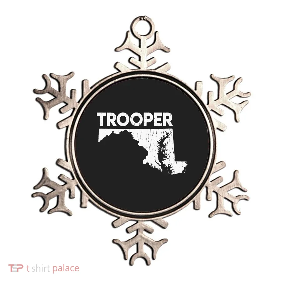 Maryland State Trooper State Police Ornament