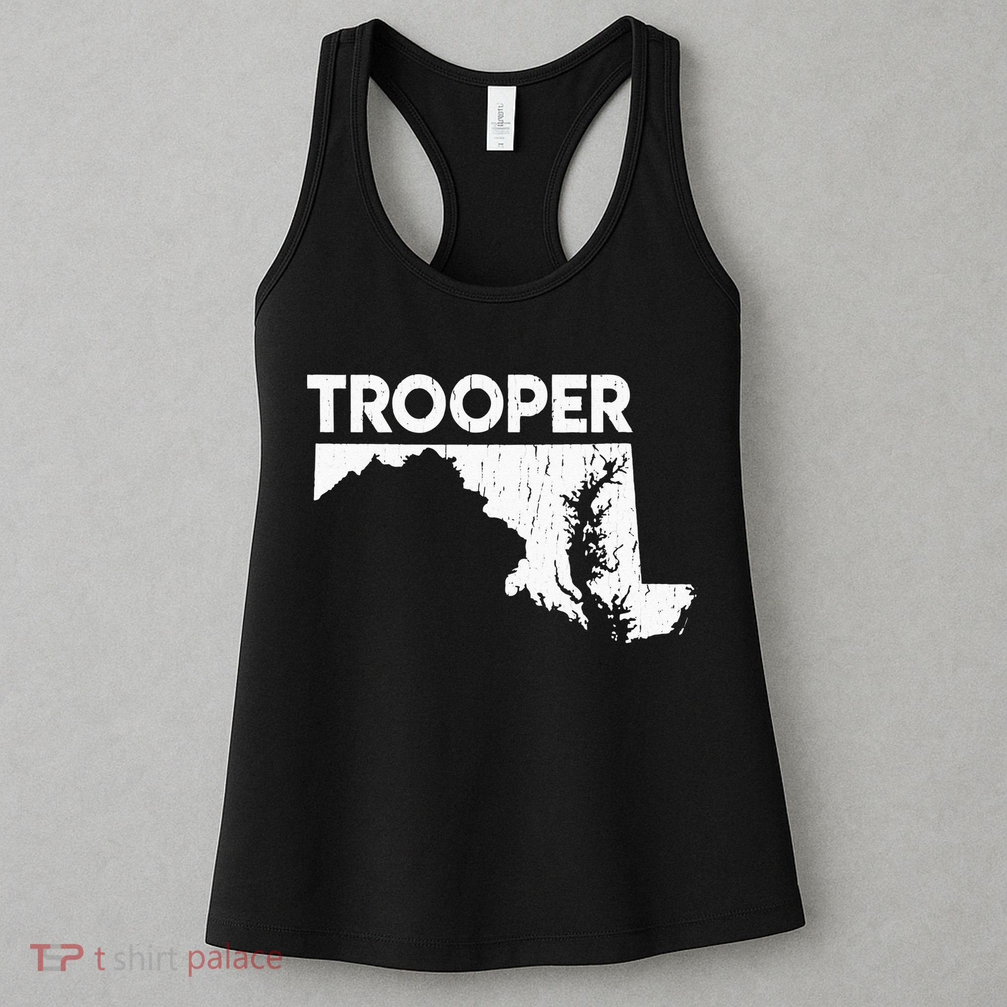 Maryland State Trooper State Police Women's Tank Top