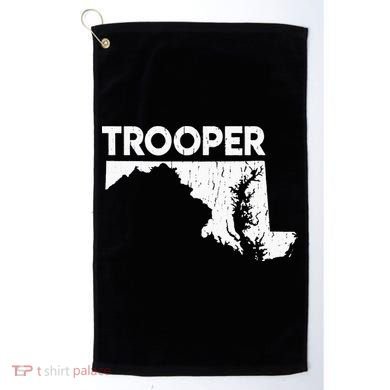 Maryland State Trooper State Police Golf Towel
