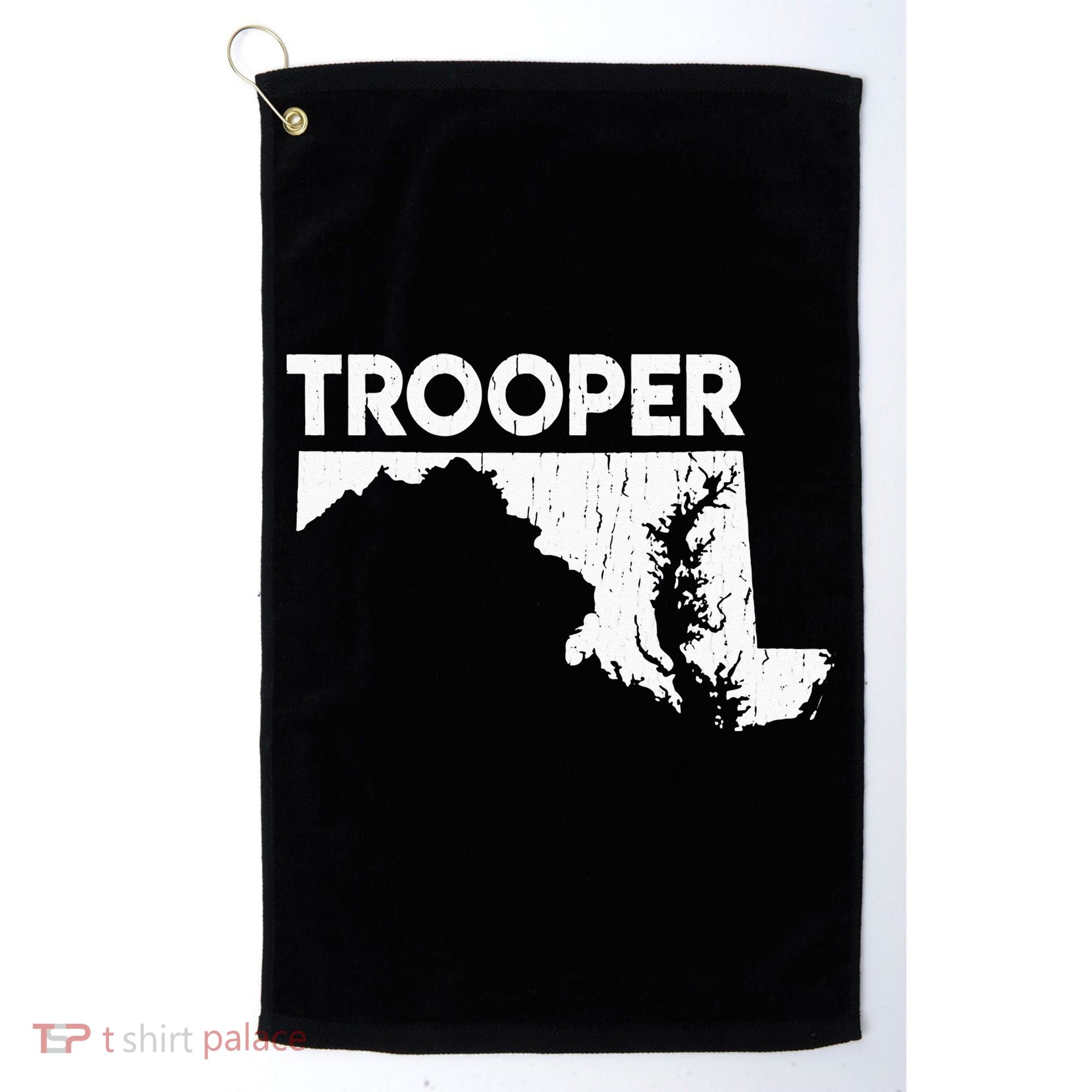 Maryland State Trooper State Police Golf Towel