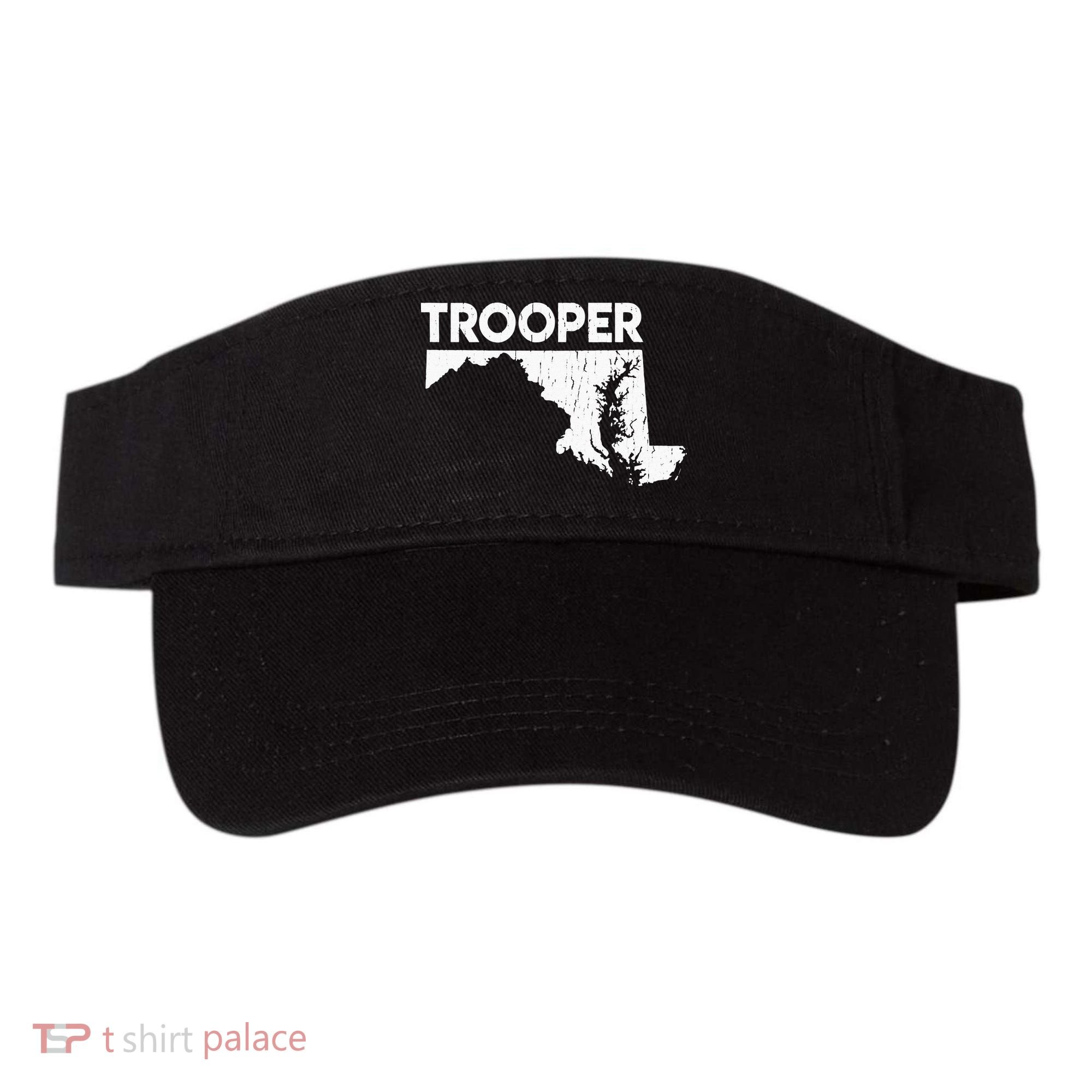 Maryland State Trooper State Police Visor