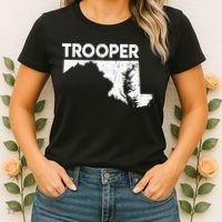 Maryland State Trooper State Police Women's T-Shirt thumb 2