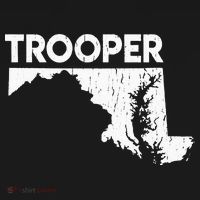Maryland State Trooper State Police Kids Hoodie thumb 5
