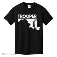 Maryland State Trooper State Police Kids T-Shirt thumb 0