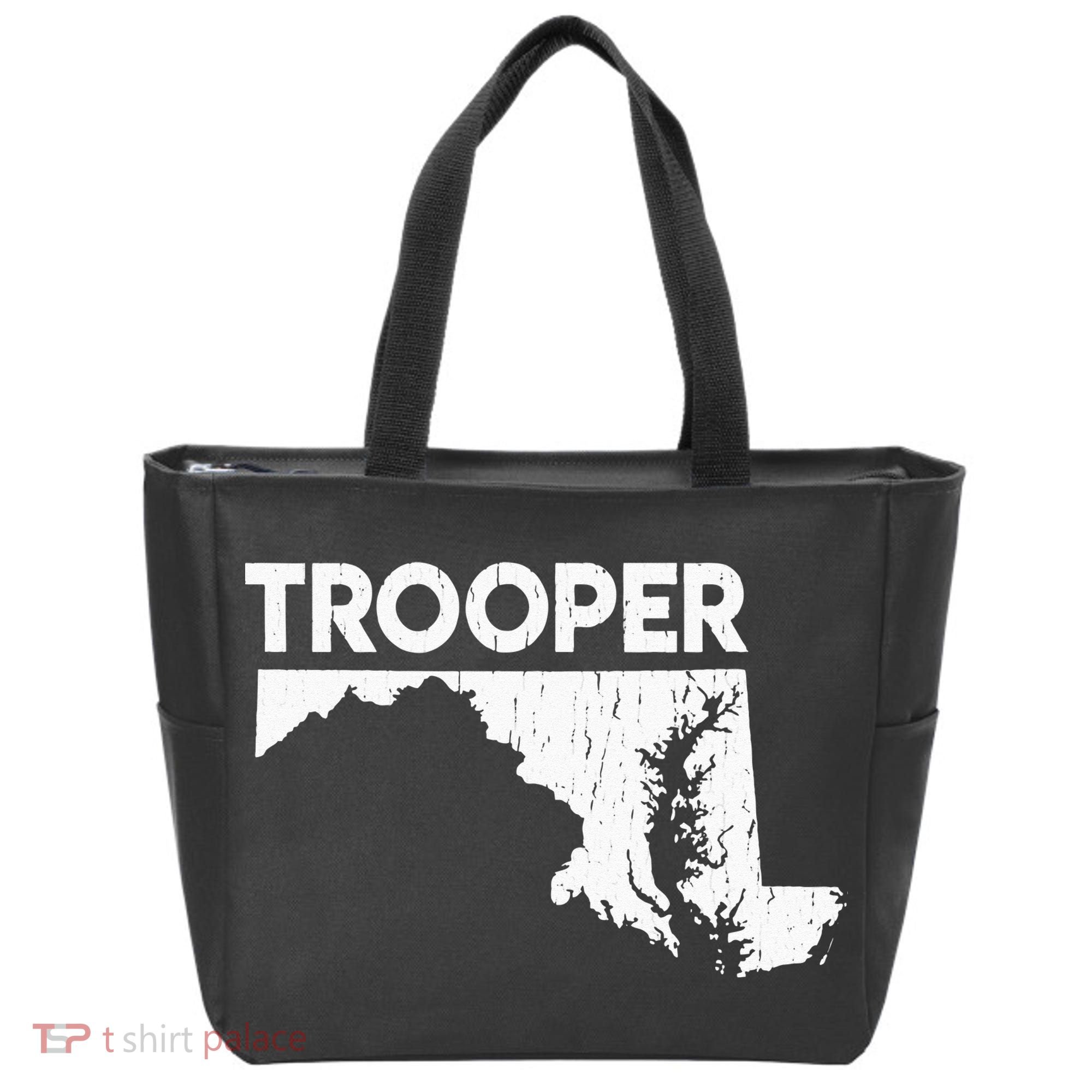 Maryland State Trooper State Police Tote Bag
