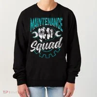 Maintenance Squad Technician Worker Maintenance Man Women's Sweatshirt thumb 0