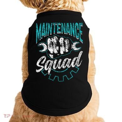 Maintenance Squad Technician Worker Maintenance Man Doggie Tank