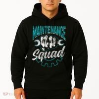 Maintenance Squad Technician Worker Maintenance Man Hoodie thumb 2