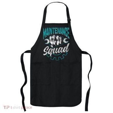Maintenance Squad Technician Worker Maintenance Man Apron