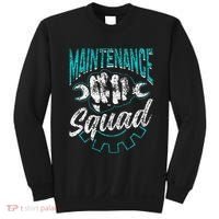 Maintenance Squad Technician Worker Maintenance Man Sweatshirt thumb 0