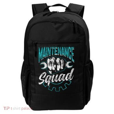 Maintenance Squad Technician Worker Maintenance Man Backpack