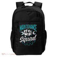 Maintenance Squad Technician Worker Maintenance Man Backpack thumb 0