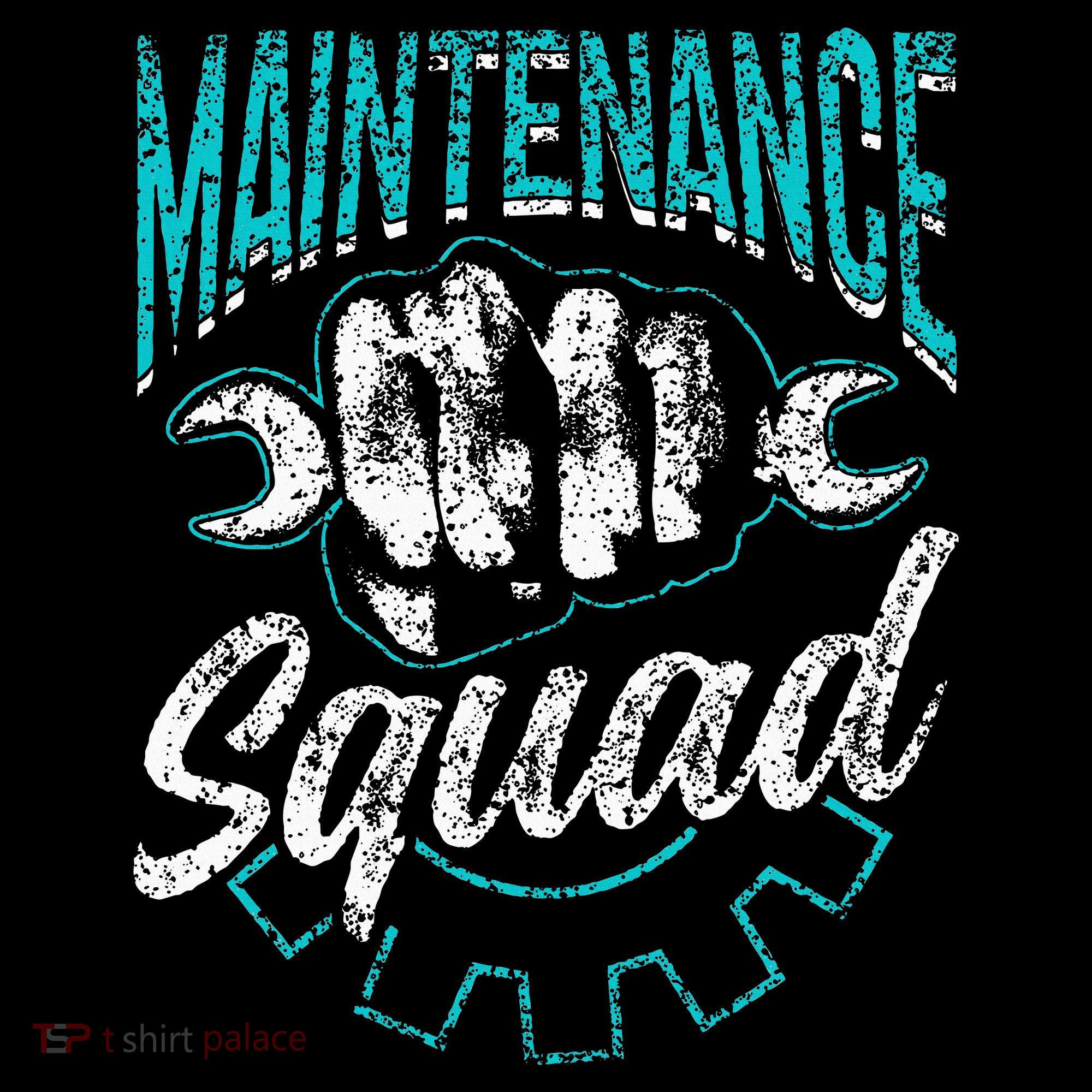 Maintenance Squad Technician Worker Maintenance Man Backpack