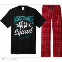 Maintenance Squad Technician Worker Maintenance Man Pajama Set thumb 0