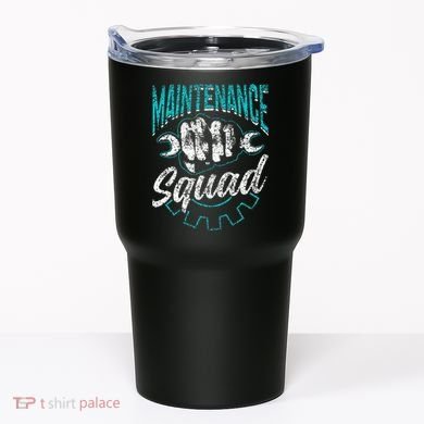 Maintenance Squad Technician Worker Maintenance Man Tumbler