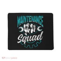 Maintenance Squad Technician Worker Maintenance Man Mousepad thumb 0
