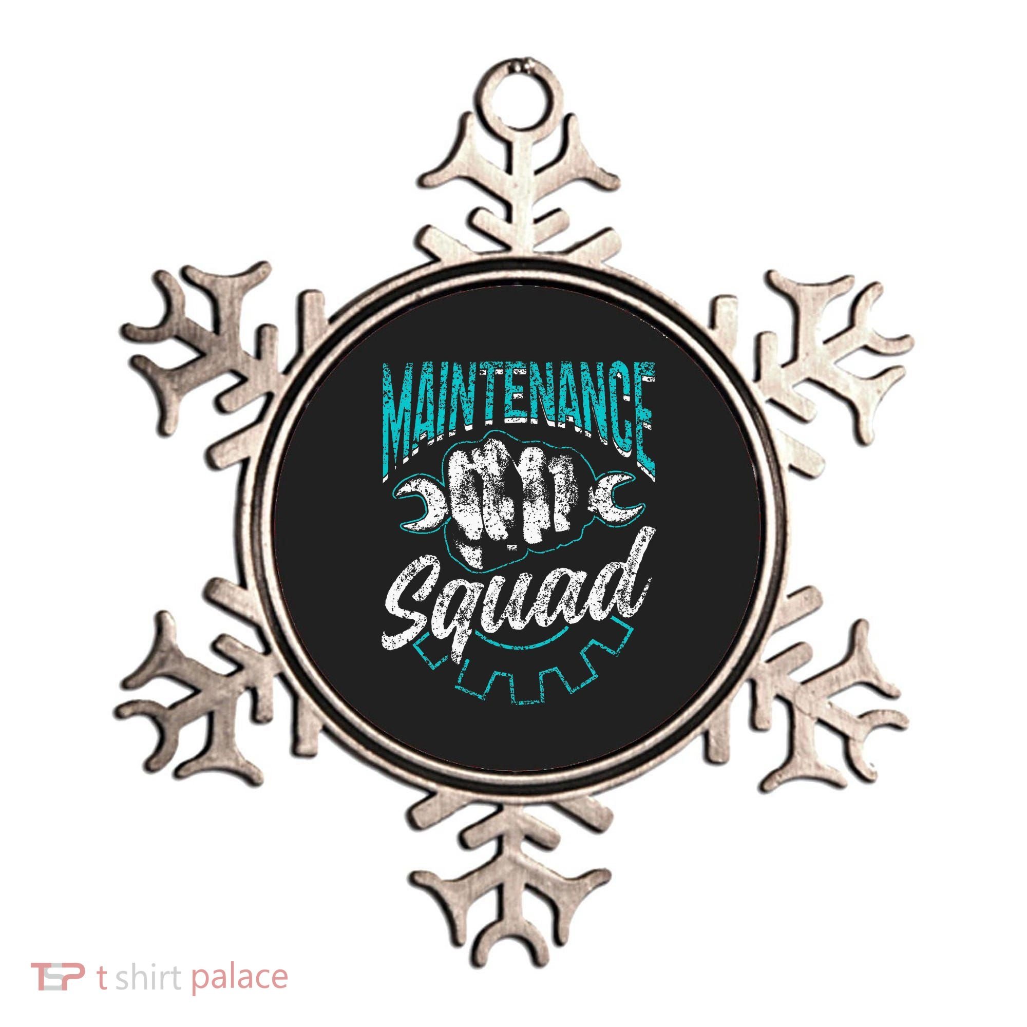 Maintenance Squad Technician Worker Maintenance Man Ornament