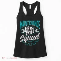Maintenance Squad Technician Worker Maintenance Man Women's Tank Top thumb 0