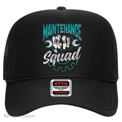 Maintenance Squad Technician Worker Maintenance Man Hat