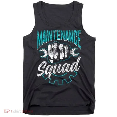 Maintenance Squad Technician Worker Maintenance Man Tank Top