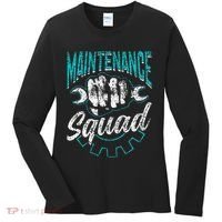 Maintenance Squad Technician Worker Maintenance Man Women's Long Sleeve Shirt thumb 0