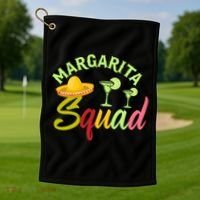 Margarita Squad T Golf Towel thumb 1