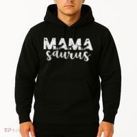 Mama Saurus T Rex Dinosaur Mama Saurus Mother's Day Best Mom Hoodie thumb 2