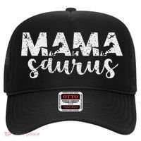 Mama Saurus T Rex Dinosaur Mama Saurus Mother's Day Best Mom Hat thumb 0