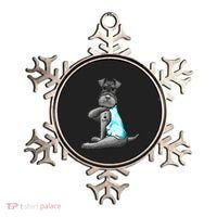 Miniature Schnauzer Tattoos I Love Dad Gift FatherS Day Gift Ornament thumb 0