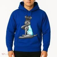 Miniature Schnauzer Tattoos I Love Dad Gift FatherS Day Gift Hoodie thumb 2