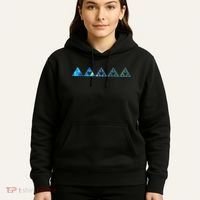 Math Sierpinski Triangles Fractal Geometry Mathematics Hoodie thumb 5