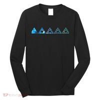 Math Sierpinski Triangles Fractal Geometry Mathematics Long Sleeve Shirt thumb 0