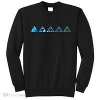 Math Sierpinski Triangles Fractal Geometry Mathematics Sweatshirt thumb 0