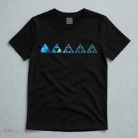Math Sierpinski Triangles Fractal Geometry Mathematics T-Shirt thumb 5