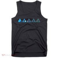 Math Sierpinski Triangles Fractal Geometry Mathematics Tank Top thumb 0