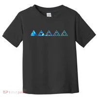 Math Sierpinski Triangles Fractal Geometry Mathematics Toddler T-Shirt thumb 0