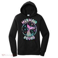 Mermaid Squad Themed Birthday Party Mermaids Family Matching Women's Hoodie thumb 0